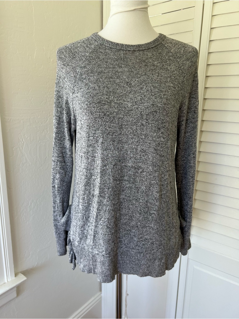 Anthropologie Long-Sleeve Knit Top